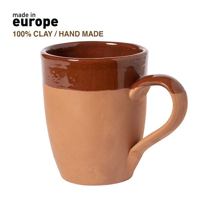 Luxury mug clay | Eco promotional gift